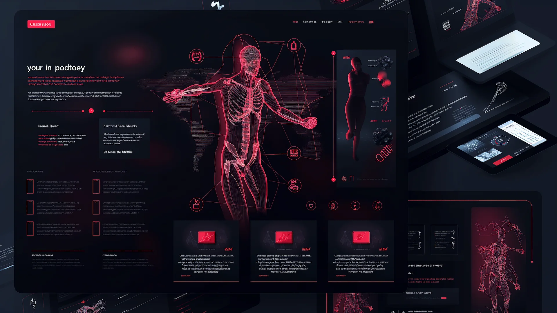 Optiimus physio chiro website design