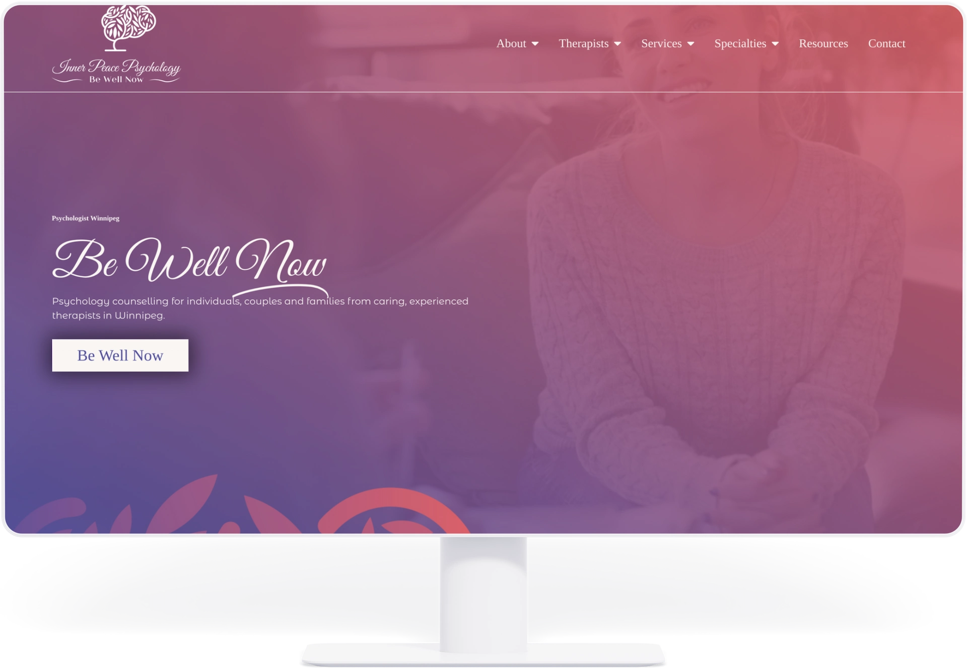 Wordpress therapy design psychology