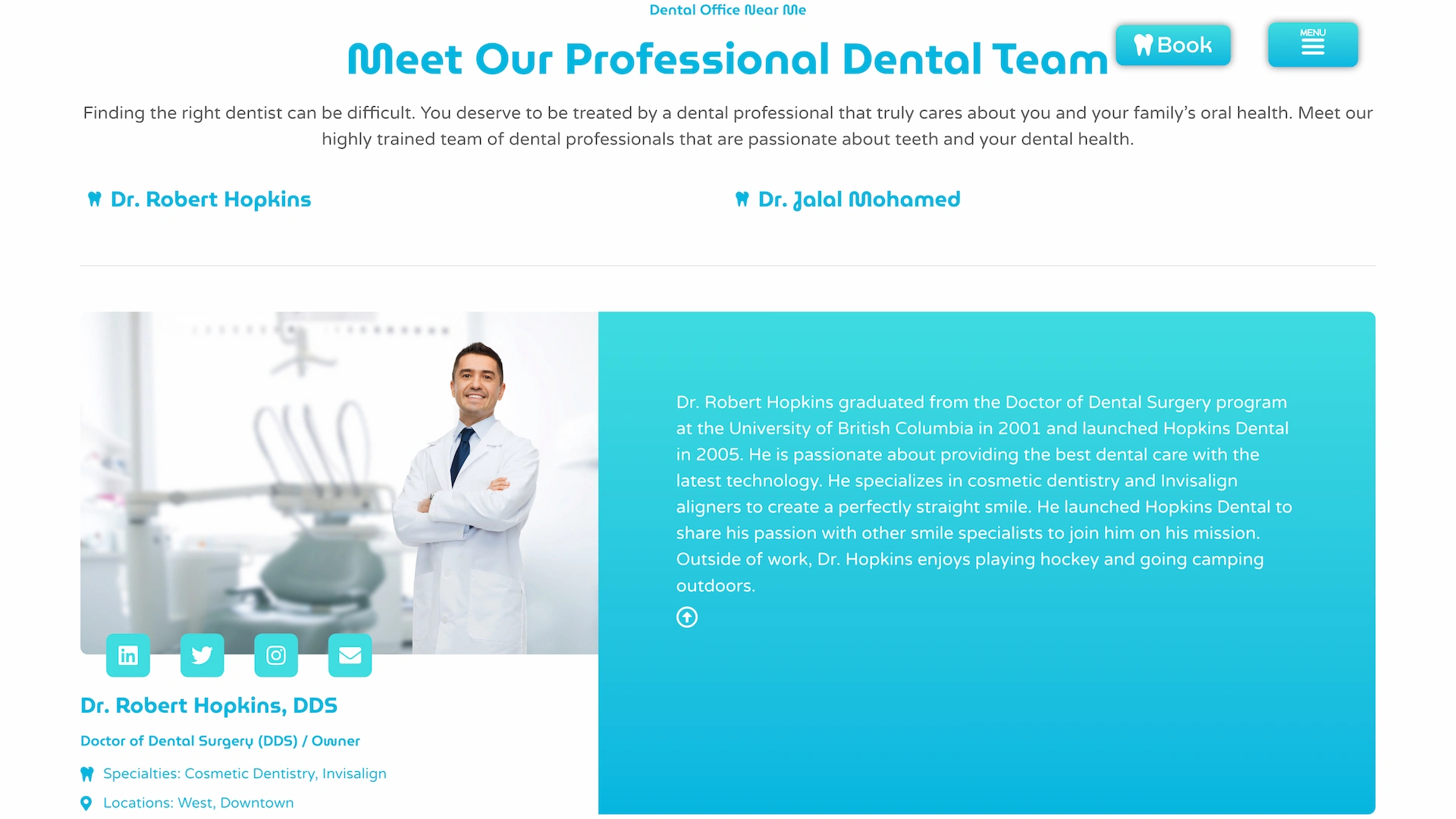 Optiimus Dental, Medical & Healthcare Marketing Wordpress-website-design-dental9