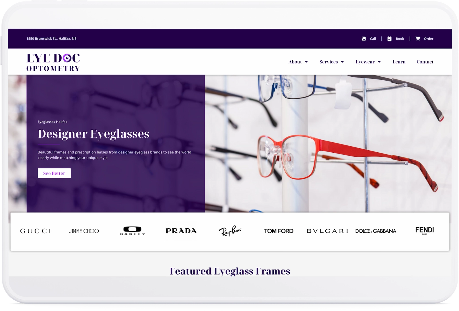 Optiimus Dental, Medical & Healthcare Marketing Wordpress optometry website design eye doctor