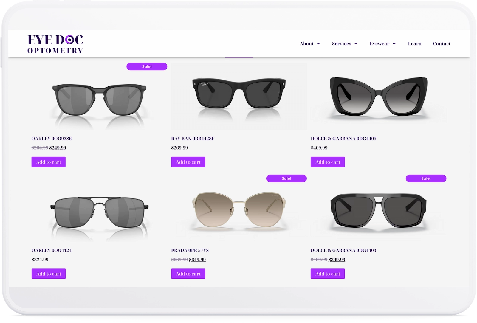 Optiimus Dental, Medical & Healthcare Marketing Wordpress-website-design-healthcare-tablet30