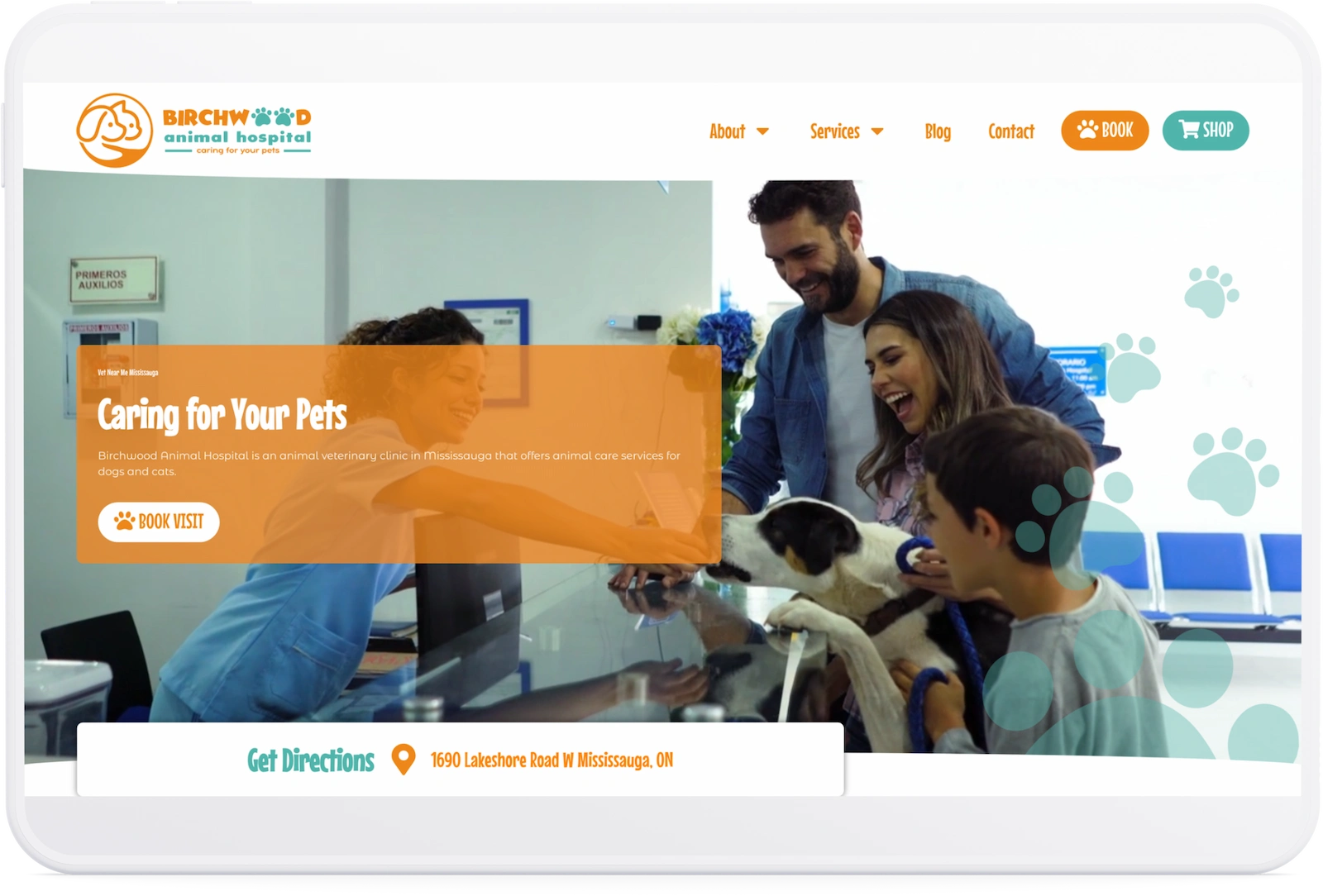 Optiimus Dental, Medical & Healthcare Marketing Optiimus veterinary website design