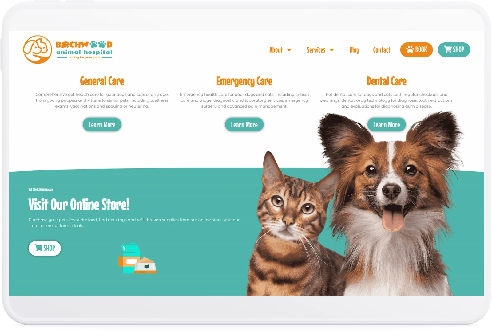 Optiimus Dental, Medical & Healthcare Marketing Wordpress-website-design-healthcare-tablet32