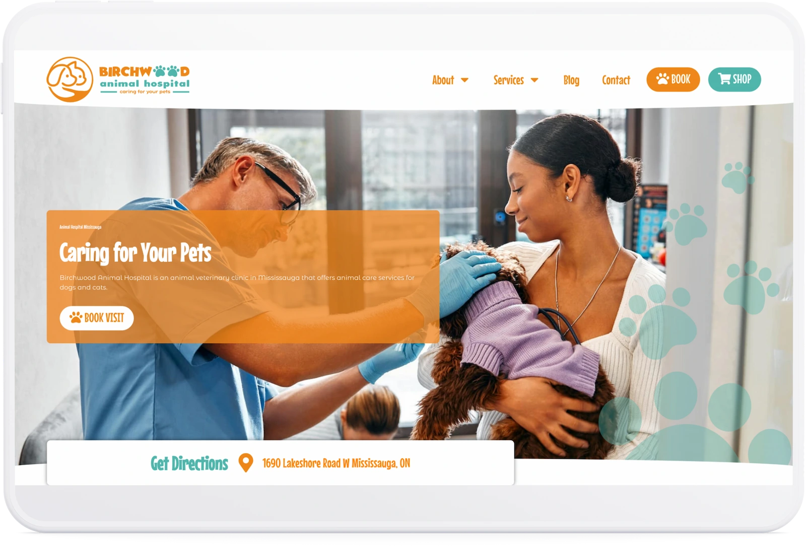 Optiimus Dental, Medical & Healthcare Marketing Wordpress-website-design-healthcare-tablet33