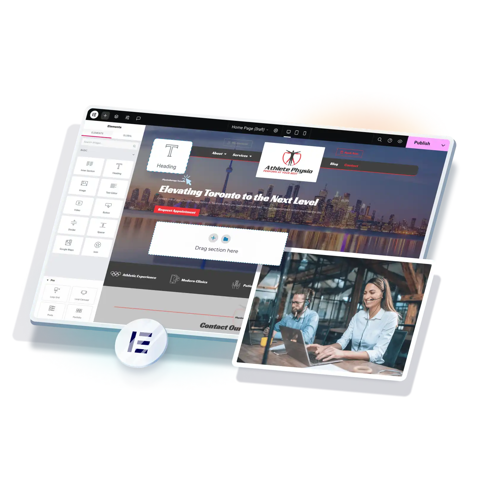 Wordpress website design healthcare
