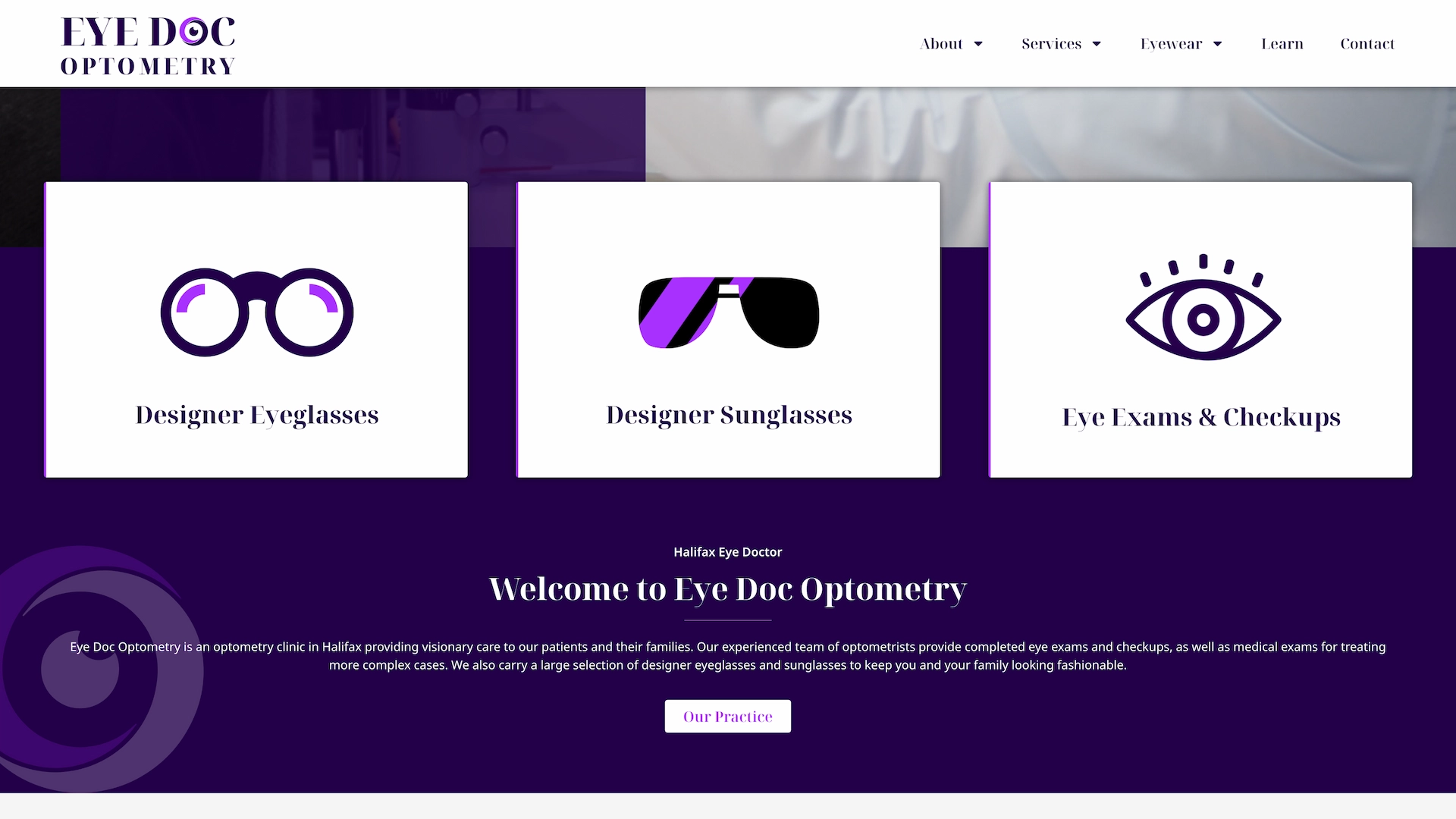 Optiimus Dental, Medical & Healthcare Marketing Wordpress-website-design-optometry2