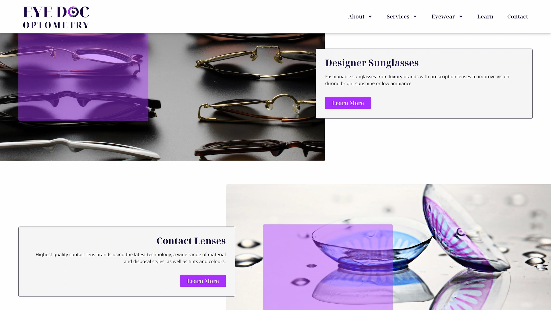 Optiimus Dental, Medical & Healthcare Marketing Wordpress-website-design-optometry5