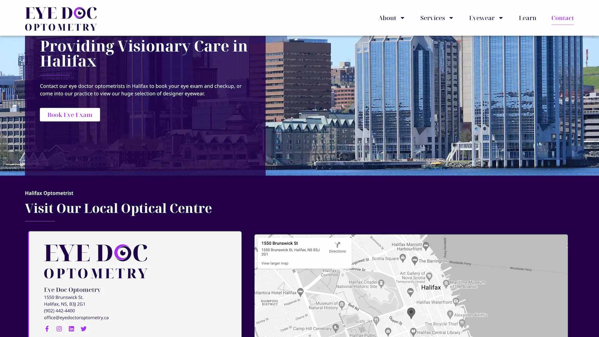 Optiimus Dental, Medical & Healthcare Marketing Wordpress-website-design-optometry9