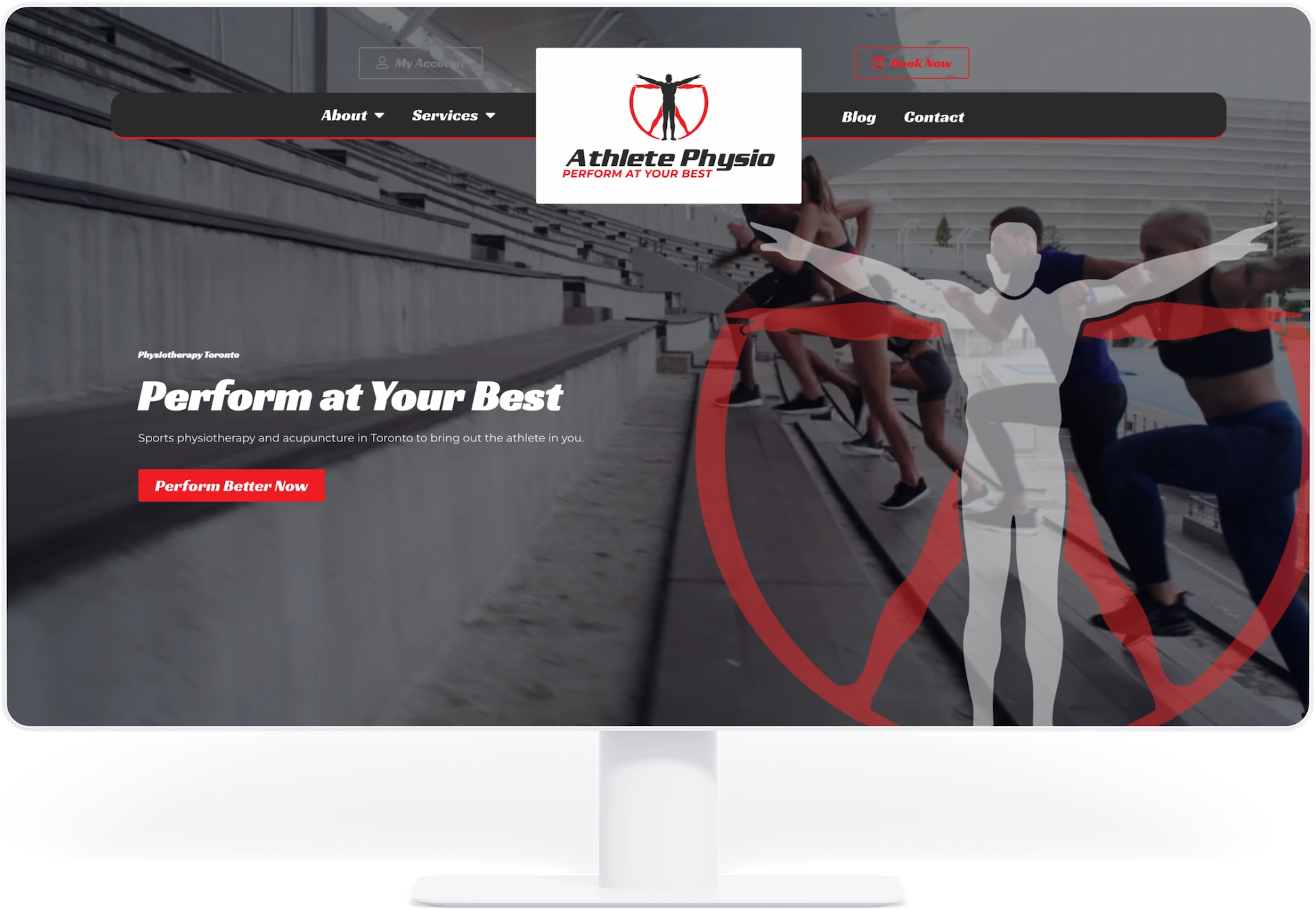 Wordpress website design physio chiro