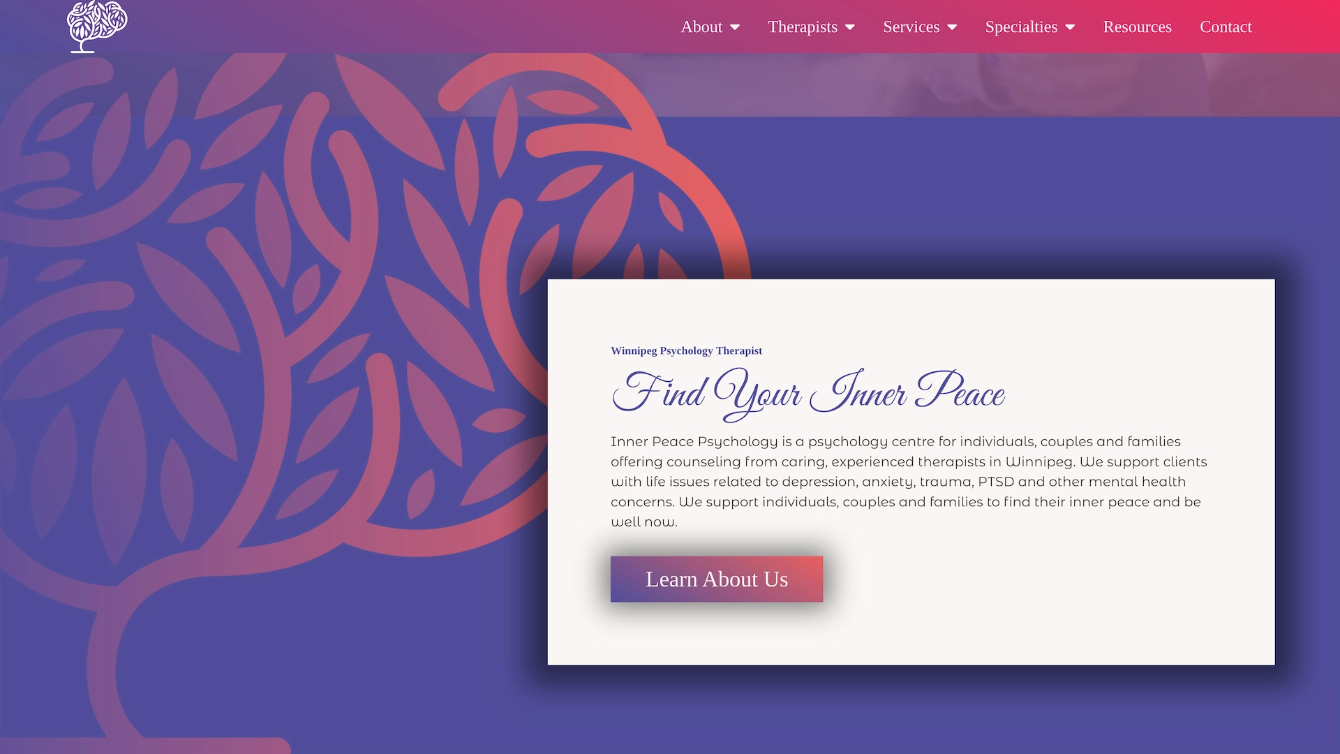 Optiimus Dental, Medical & Healthcare Marketing Wordpress-website-design-therapy2