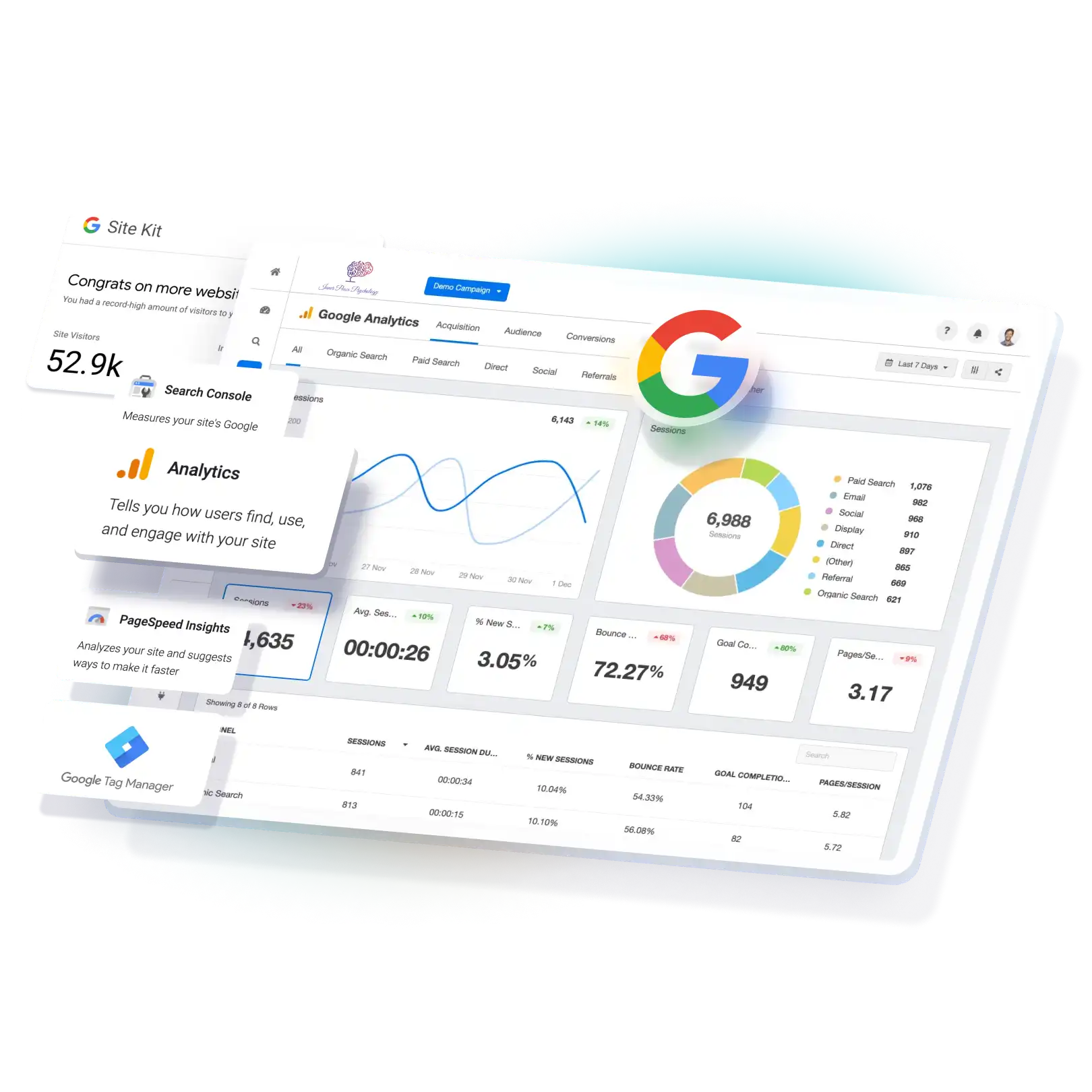 Optiimus therapy website design psychologist