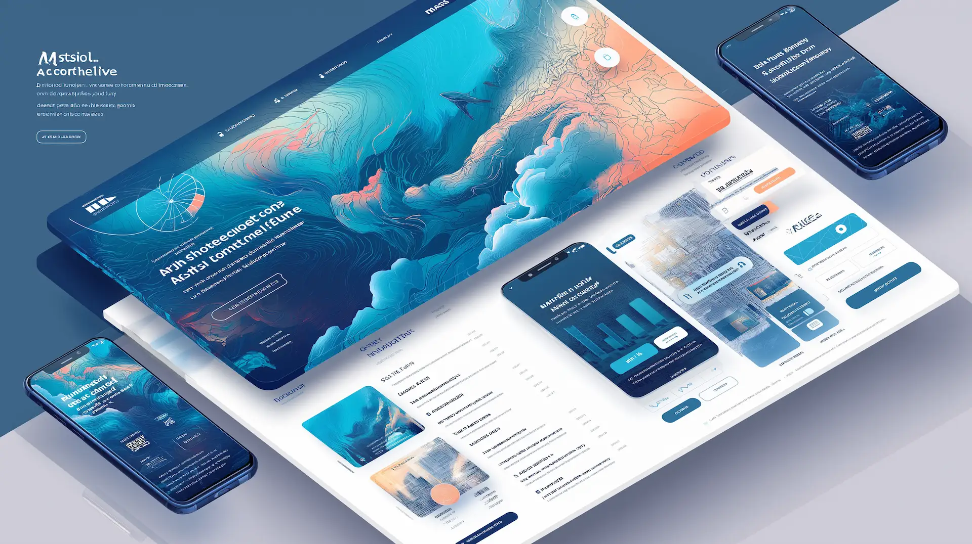 Website design strategy content